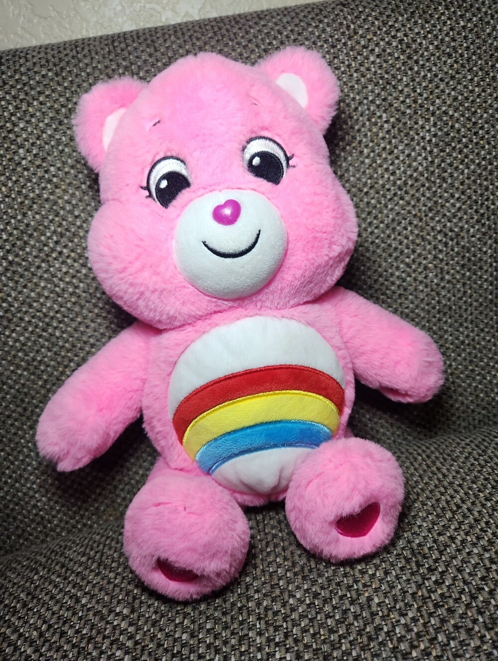 pink Care Bears Cheer Bear plush
